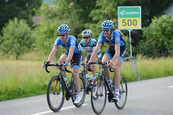 Tyler Farrar and johan Van Summeren